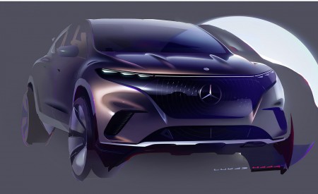 2023 Mercedes-Benz EQS SUV Design Sketch Wallpapers 450x275 (102)