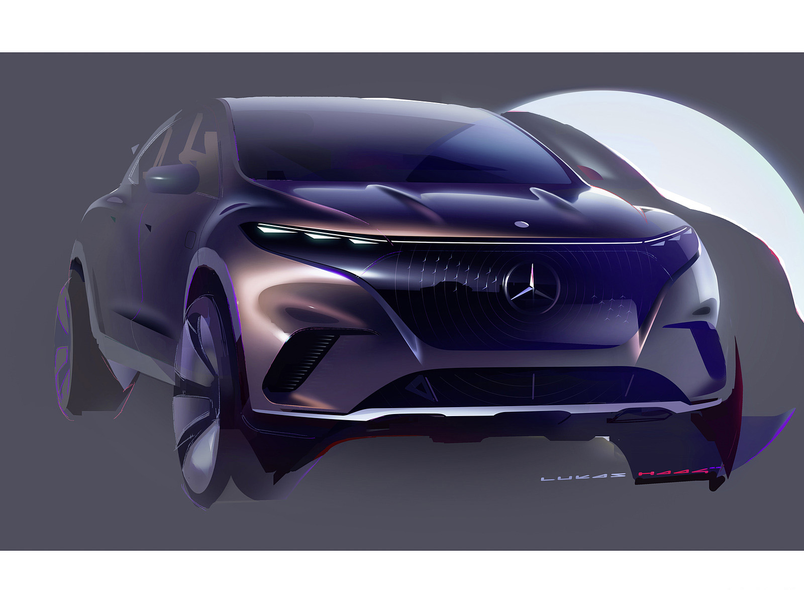 2023 Mercedes-Benz EQS SUV Design Sketch Wallpapers #102 of 212