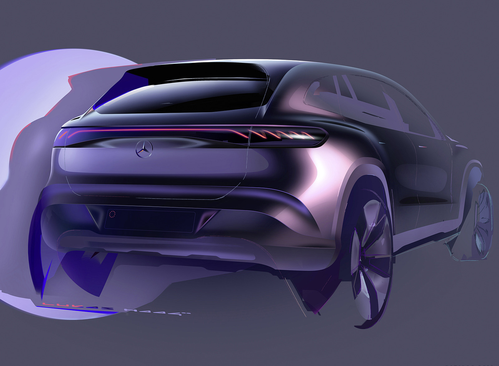 Мерседес EQS SUV 2023