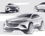 2023 Mercedes-Benz EQS SUV Design Sketch Wallpapers 150x120