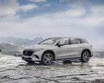 2023 Mercedes-Benz EQS SUV Electric Art Line (Color: Alpine Grey) Front Three-Quarter Wallpapers 150x120 (31)