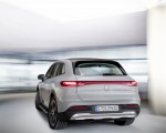 2023 Mercedes-Benz EQS SUV Electric Art Line (Color: Alpine Grey) Rear Wallpapers 150x120