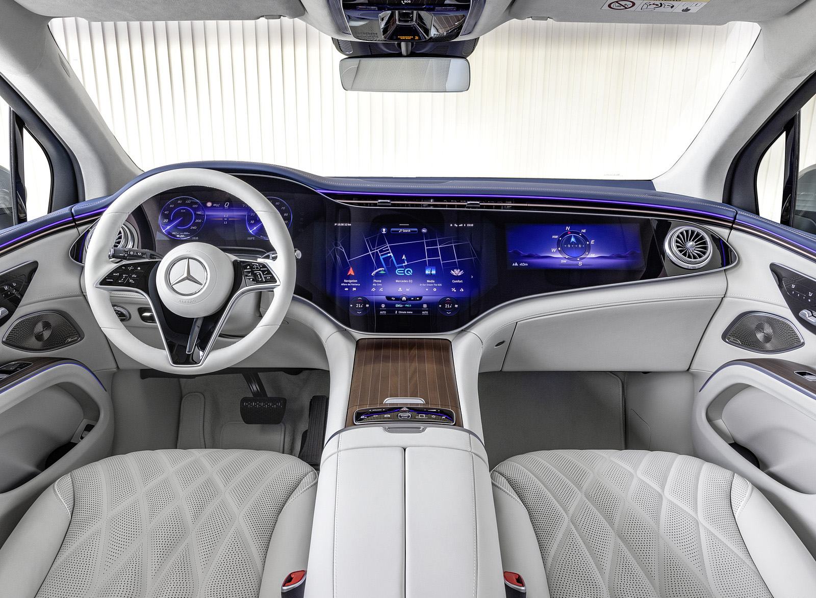 2023 Mercedes-Benz EQS SUV Interior Cockpit Wallpapers #58 of 212