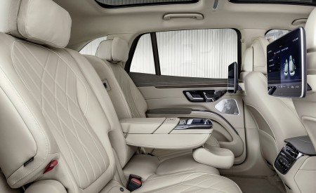 2023 Mercedes-Benz EQS SUV Interior Rear Seats Wallpapers 450x275 (64)