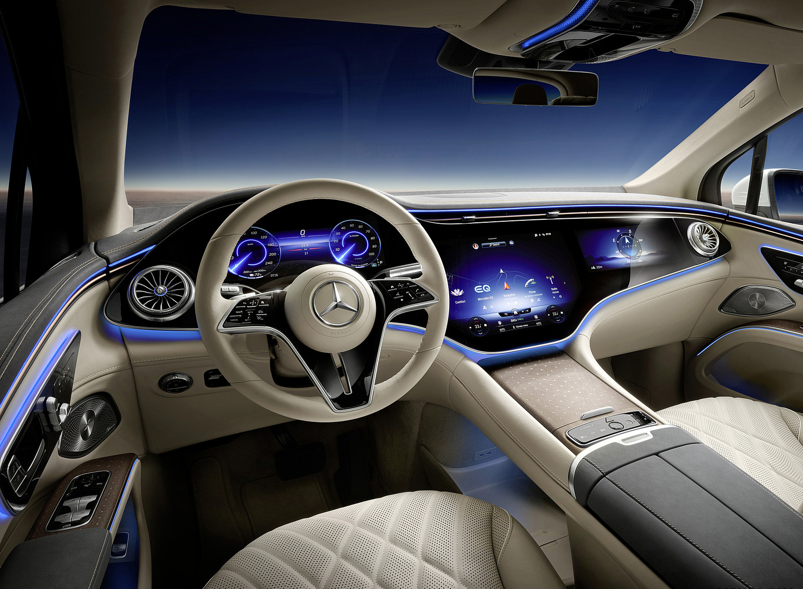 2023 Mercedes-Benz EQS SUV Interior Wallpapers #87 of 212