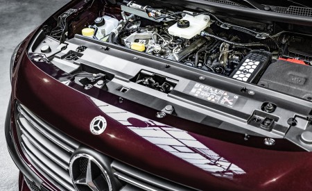 2023 Mercedes-Benz T-Class (Color: Rubellite Red Metallic) Engine Wallpapers 450x275 (35)