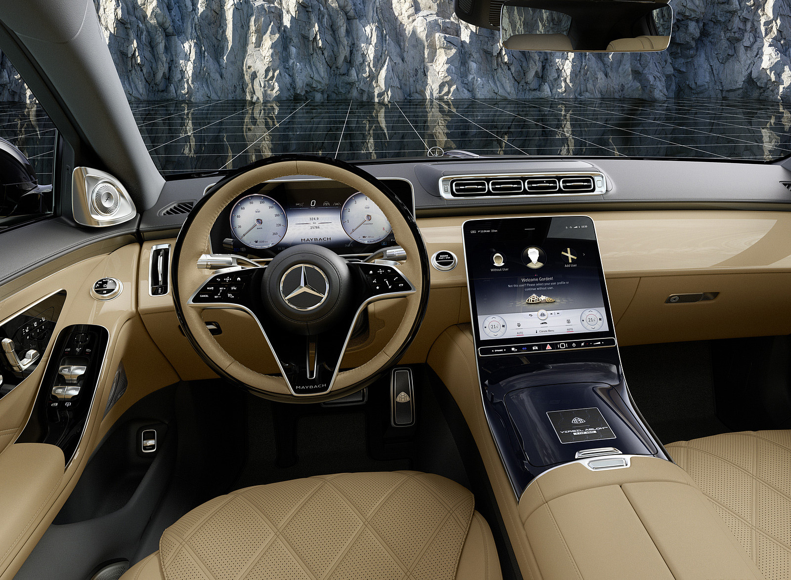 2023 Mercedes-Maybach S 680 by Virgil Abloh Interior Cockpit Wallpapers (4)