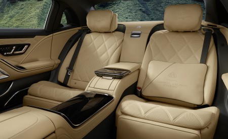 2023 Mercedes-Maybach S 680 by Virgil Abloh Interior Rear Seats Wallpapers 450x275 (5)