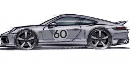 2023 Porsche 911 Sport Classic Design Sketch Wallpapers 450x275 (84)