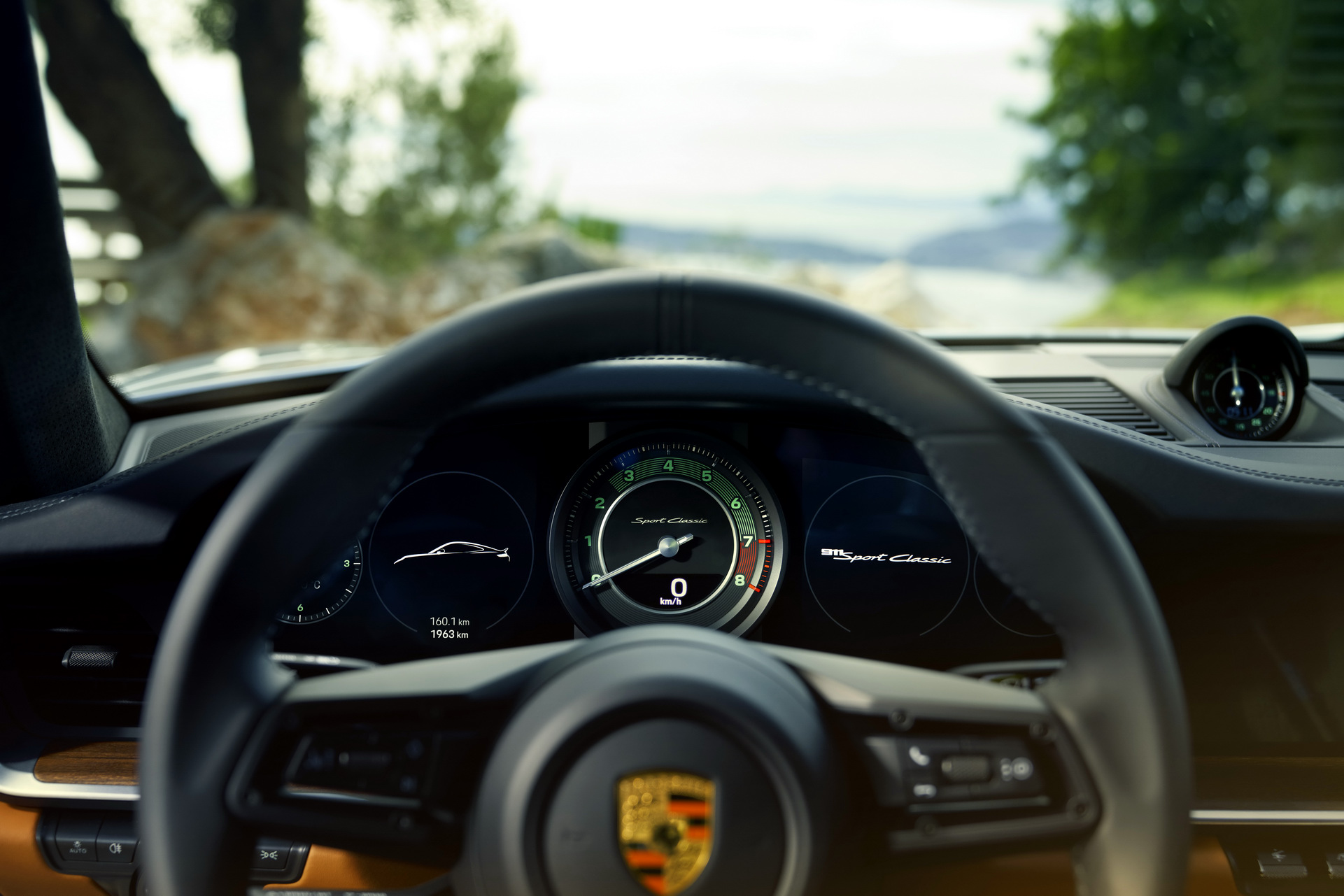 2023 Porsche 911 Sport Classic Interior Steering Wheel Wallpapers #54 of 85