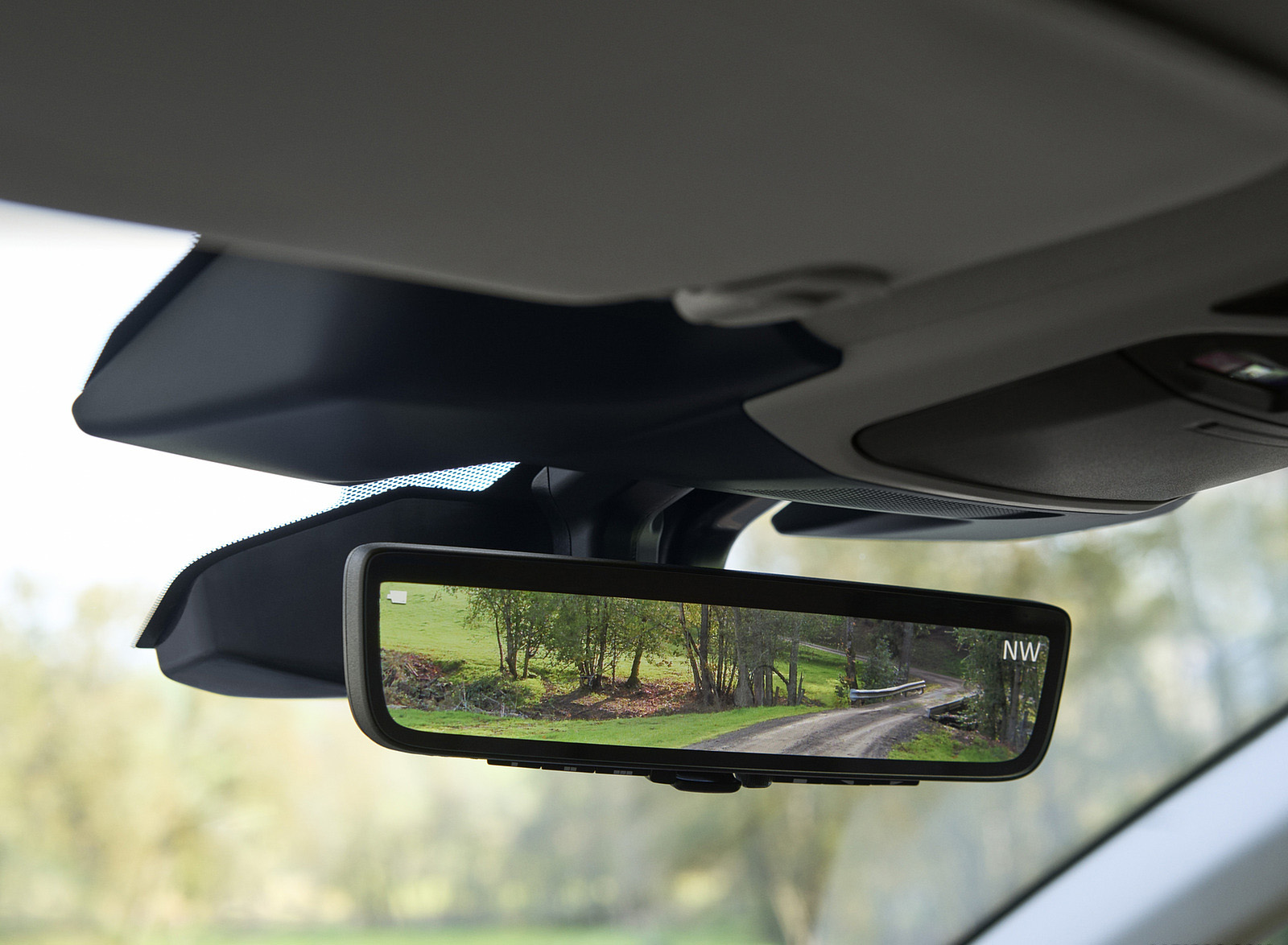 2023 Subaru Outback Digital Rear-View Mirror Wallpapers (8)