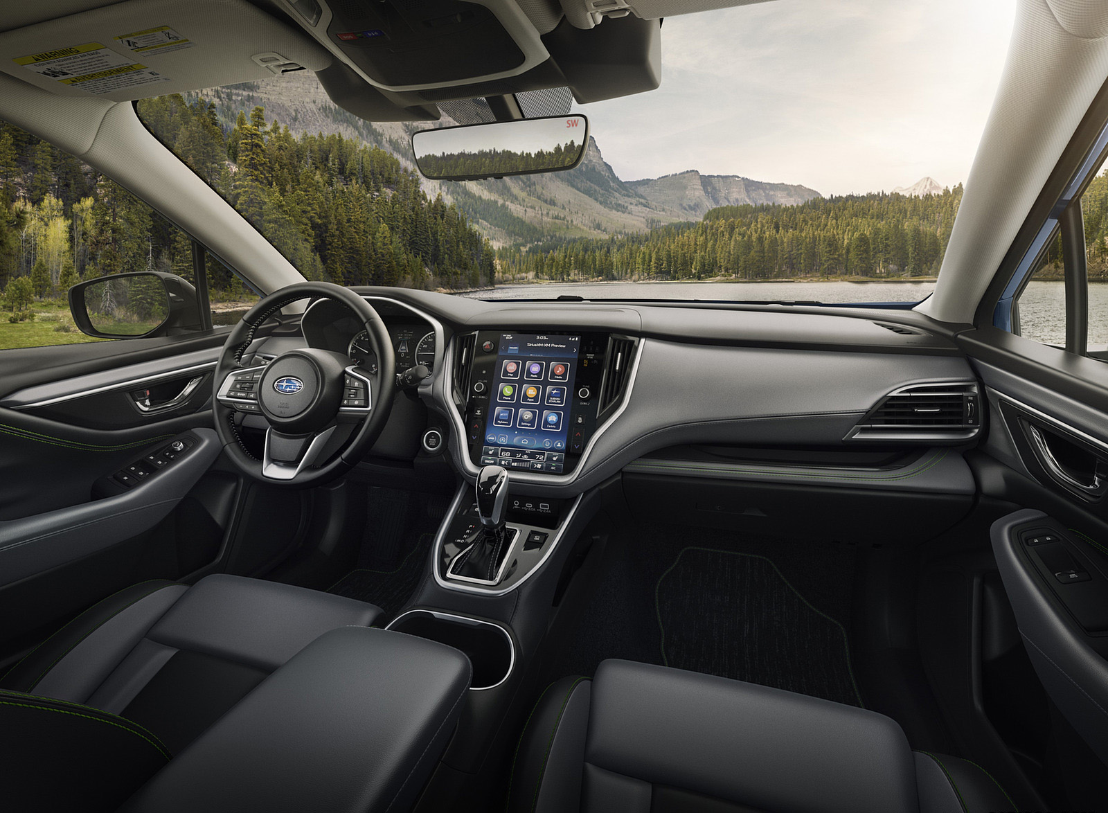 2023 Subaru Outback Interior Cockpit Wallpapers (9)