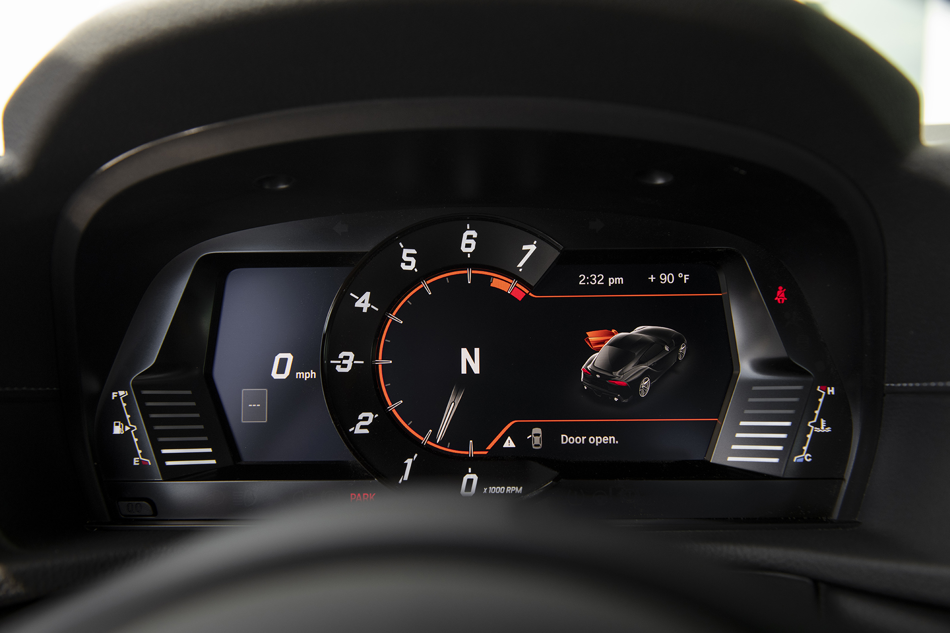 2023 Toyota GR Supra A91-MT Edition (Color: Burnout) Instrument Cluster Wallpapers #100 of 153