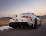 2023 Toyota GR Supra A91-MT Edition (Color: Burnout) Rear Three-Quarter Wallpapers 150x120