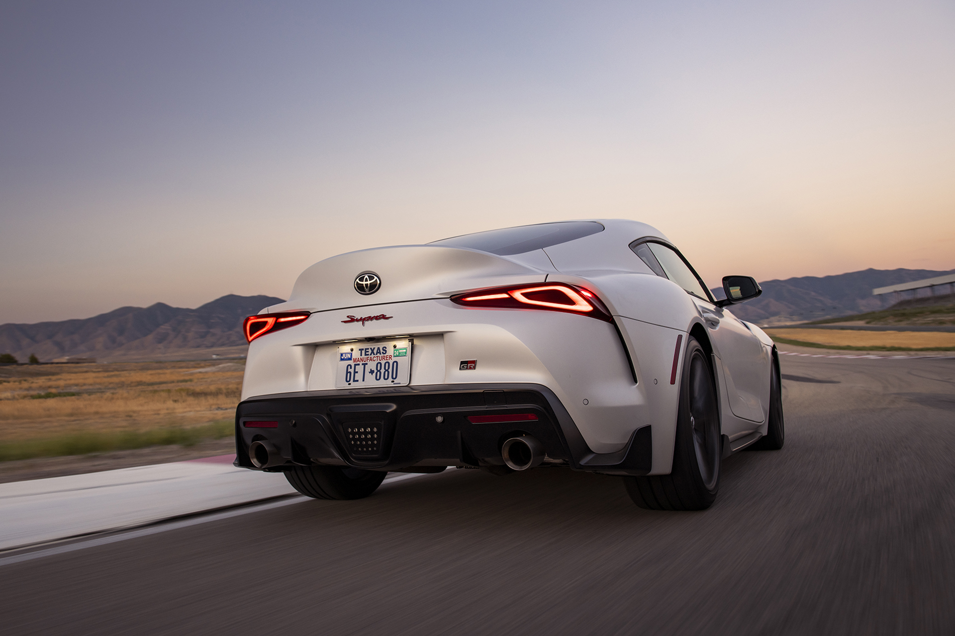 2023 Toyota GR Supra A91-MT Edition (Color: Burnout) Rear Three-Quarter Wallpapers #2 of 153