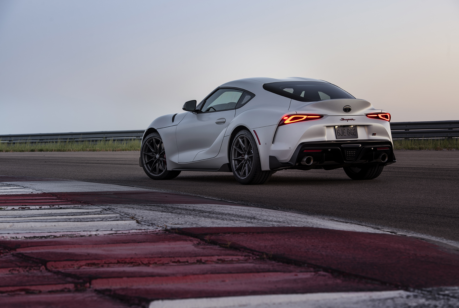 2023 Toyota GR Supra A91-MT Edition (Color: Burnout) Rear Three-Quarter Wallpapers #20 of 153