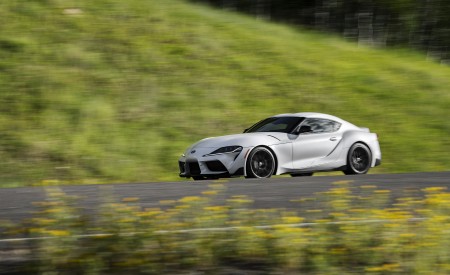 2023 Toyota GR Supra A91-MT Edition (Color: Burnout) Side Wallpapers 450x275 (63)