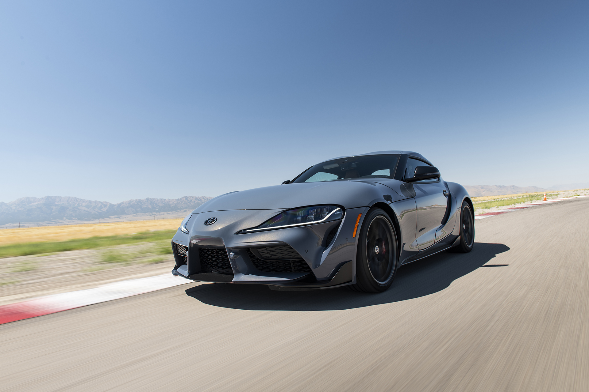 2023 Toyota GR Supra A91-MT Edition (Color: CU Later Grey) Front Three-Quarter Wallpapers #124 of 153