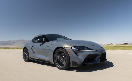 2023 Toyota GR Supra A91-MT Edition (Color: CU Later Grey) Front Three-Quarter Wallpapers 450x275 (125)