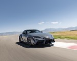 2023 Toyota GR Supra A91-MT Edition (Color: CU Later Grey) Front Three-Quarter Wallpapers 150x120