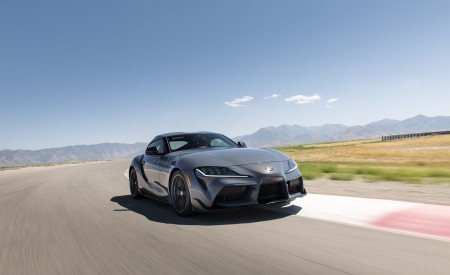 2023 Toyota GR Supra A91-MT Edition (Color: CU Later Grey) Front Three-Quarter Wallpapers 450x275 (126)