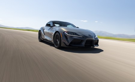 2023 Toyota GR Supra A91-MT Edition (Color: CU Later Grey) Front Three-Quarter Wallpapers 450x275 (127)