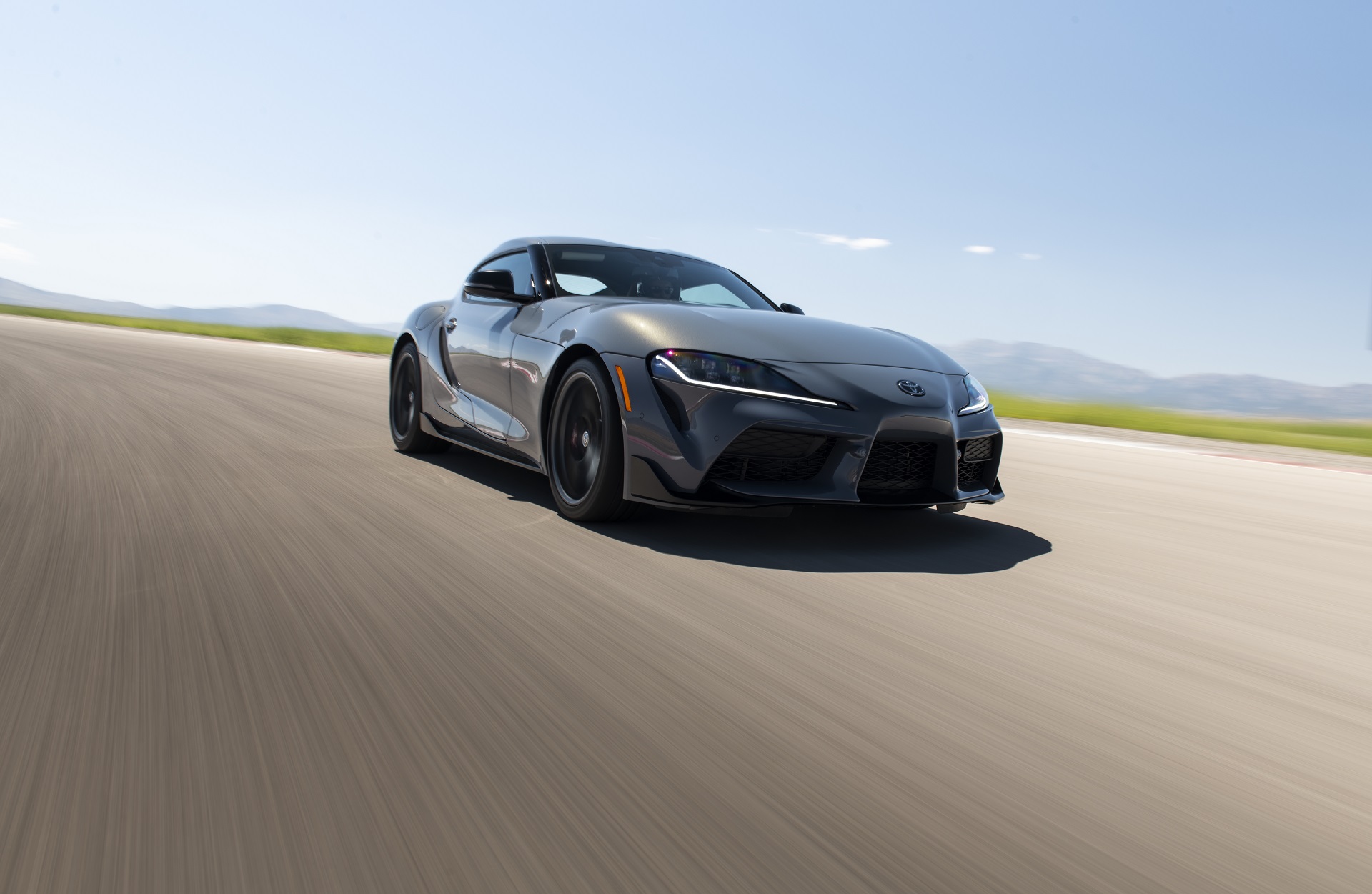 2023 Toyota GR Supra A91-MT Edition (Color: CU Later Grey) Front Three-Quarter Wallpapers #127 of 153