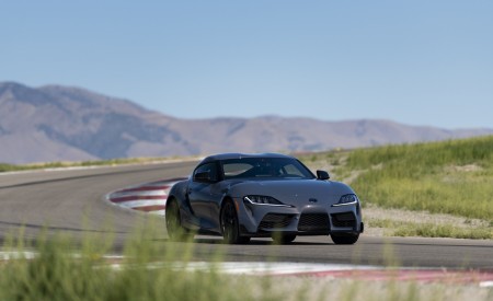 2023 Toyota GR Supra A91-MT Edition (Color: CU Later Grey) Front Three-Quarter Wallpapers 450x275 (128)
