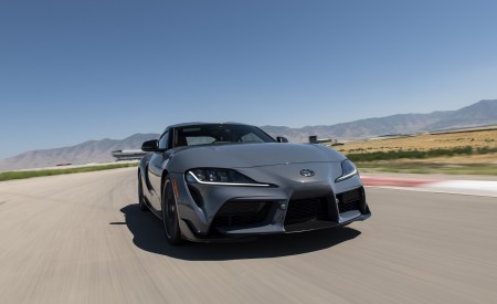 2023 Toyota GR Supra A91-MT Edition (Color: CU Later Grey) Front Wallpapers 450x275 (130)