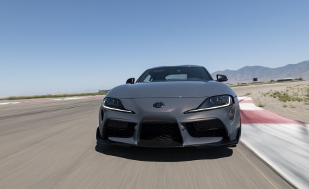 2023 Toyota GR Supra A91-MT Edition (Color: CU Later Grey) Front Wallpapers 450x275 (131)