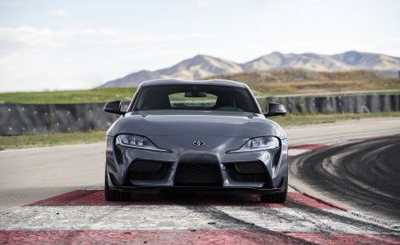 2023 Toyota GR Supra A91-MT Edition (Color: CU Later Grey) Front Wallpapers 450x275 (116)