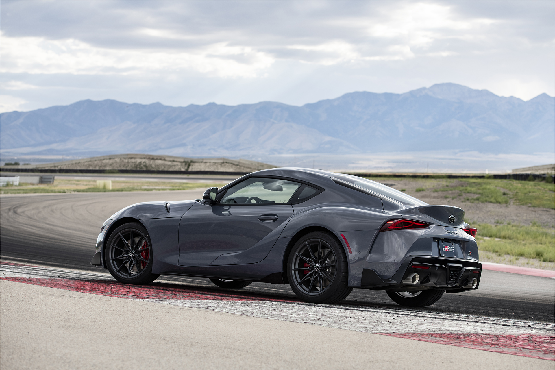 2023 Toyota GR Supra A91-MT Edition (Color: CU Later Grey) Rear Three-Quarter Wallpapers #119 of 153