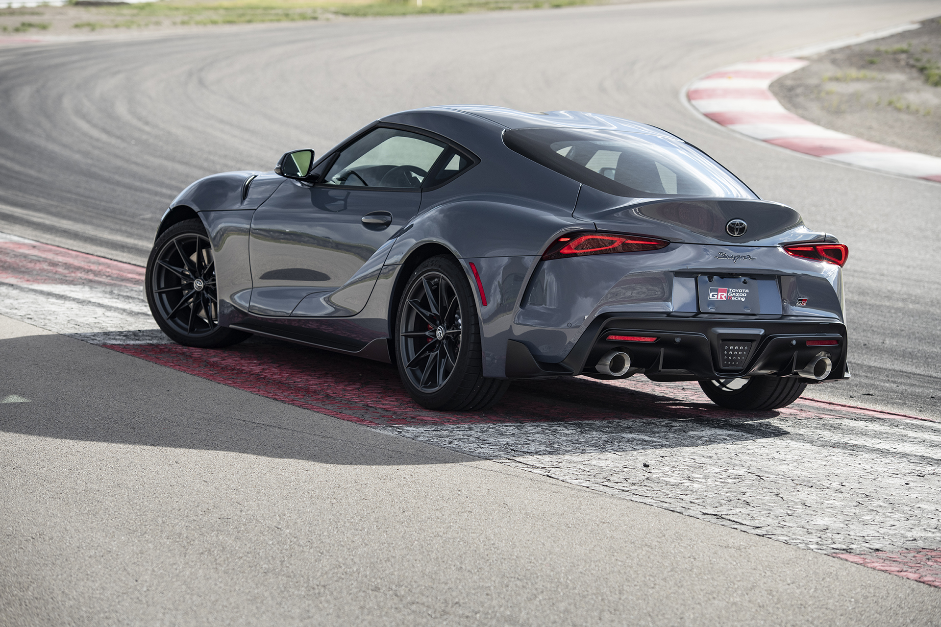 2023 Toyota GR Supra A91-MT Edition (Color: CU Later Grey) Rear Three-Quarter Wallpapers #120 of 153