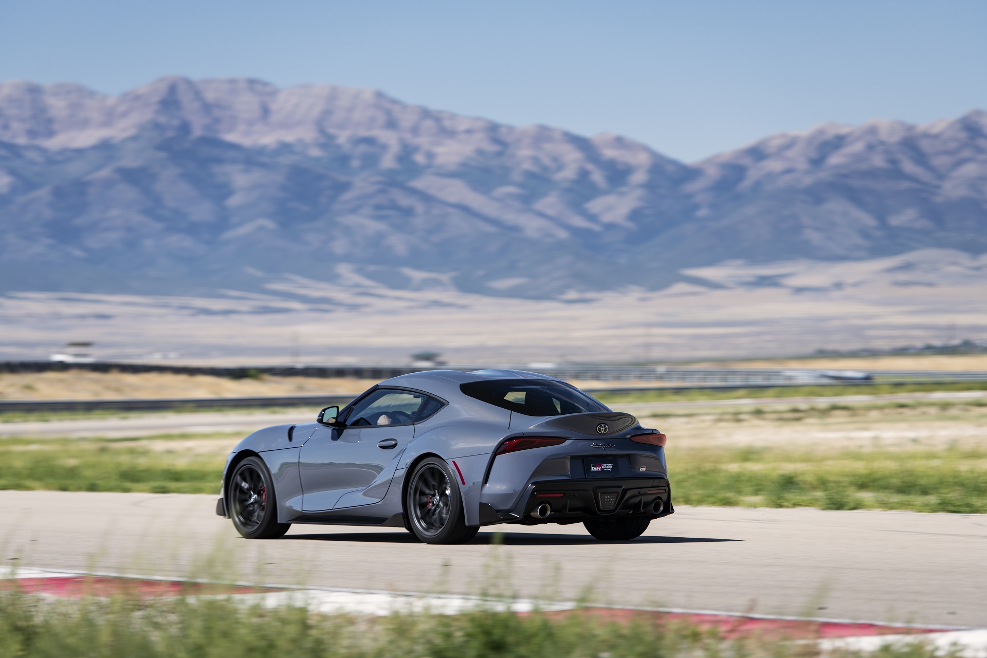 2023 Toyota GR Supra A91-MT Edition (Color: CU Later Grey) Rear Three-Quarter Wallpapers #135 of 153