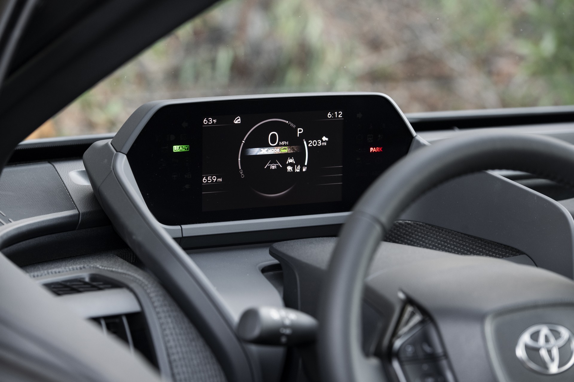 2023 Toyota bZ4X Limited AWD (Color: Heavy Metal) Digital Instrument Cluster Wallpapers #199 of 226