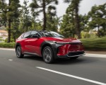 2023 Toyota bZ4X Limited AWD (Color: Supersonic Red) Front Three-Quarter Wallpapers 150x120 (1)