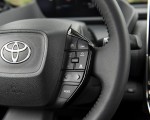 2023 Toyota bZ4X Limited AWD (Color: Heavy Metal) Interior Steering Wheel Wallpapers 150x120