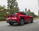 2023 Toyota bZ4X Limited AWD (Color: Supersonic Red) Rear Three-Quarter Wallpapers 150x120 (9)