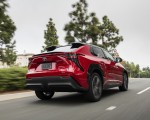 2023 Toyota bZ4X Limited AWD (Color: Supersonic Red) Rear Three-Quarter Wallpapers 150x120