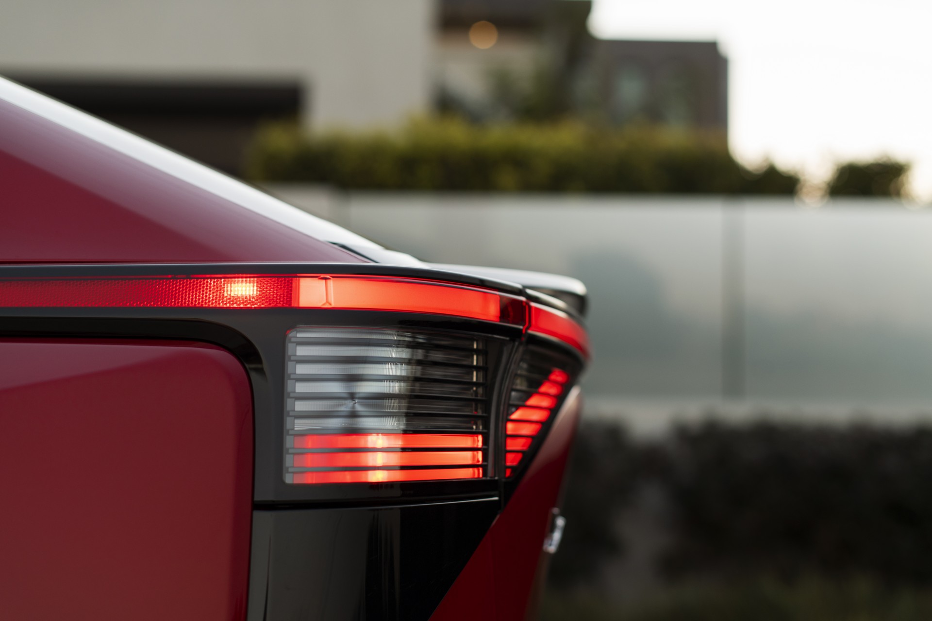 2023 Toyota bZ4X Limited AWD (Color: Supersonic Red) Tail Light Wallpapers #20 of 226