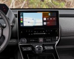 2023 Toyota bZ4X XLE FWD (Color: Wind Chill Pearl) Central Console Wallpapers 150x120