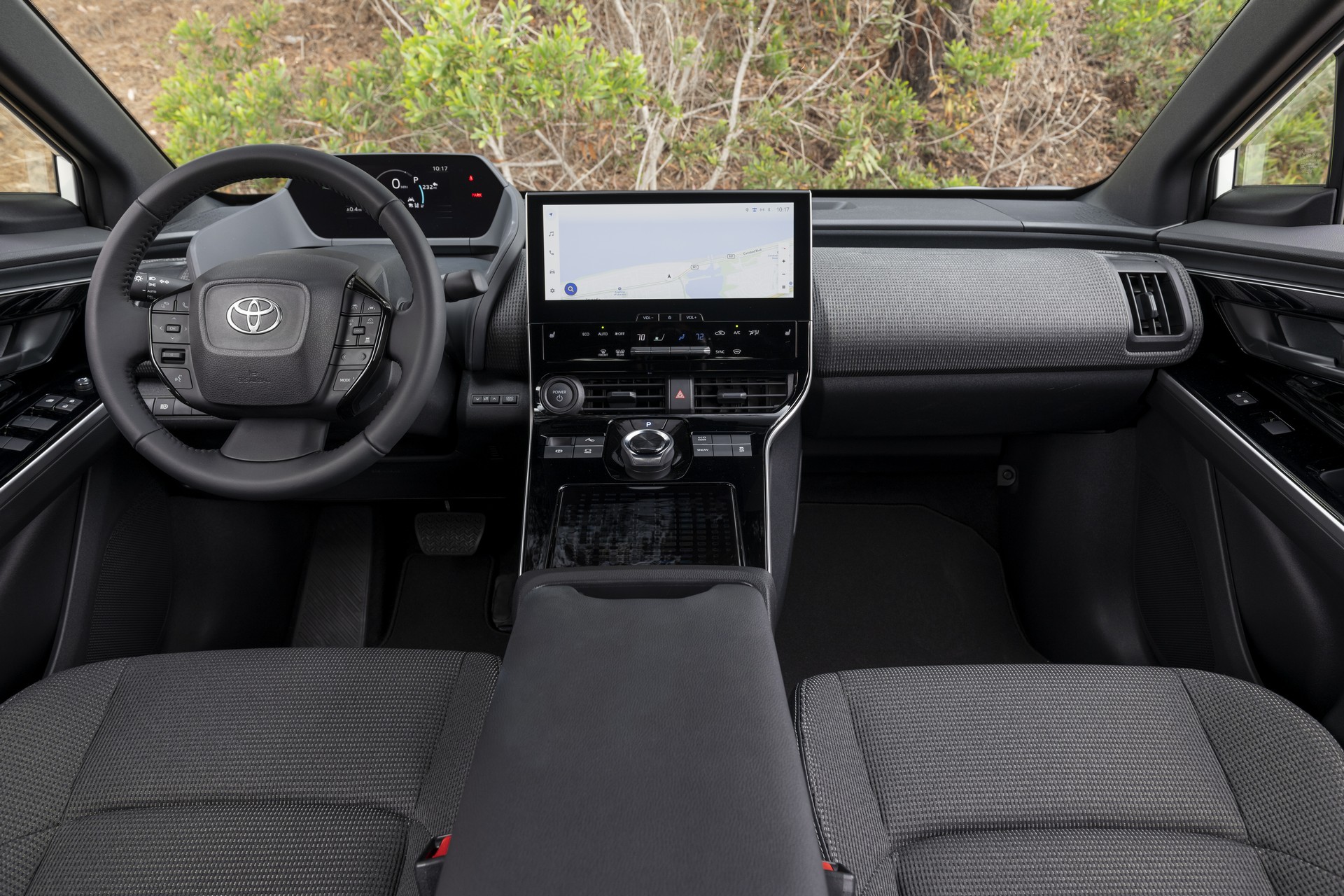 2023 Toyota bZ4X XLE FWD (Color: Wind Chill Pearl) Interior Cockpit Wallpapers #92 of 107