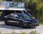 2022 Audi A8 (Color: Firmament Blue; US-Spec) Front Three-Quarter Wallpapers 150x120 (34)