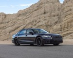 2022 Audi A8 (Color: Firmament Blue; US-Spec) Front Three-Quarter Wallpapers 150x120