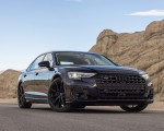 2022 Audi A8 (Color: Firmament Blue; US-Spec) Front Three-Quarter Wallpapers 150x120