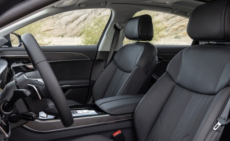 2022 Audi A8 (Color: Firmament Blue; US-Spec) Interior Front Seats Wallpapers 450x275 (68)