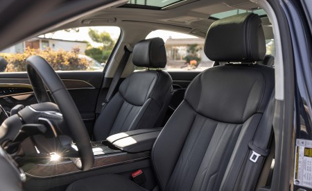 2022 Audi A8 (Color: Firmament Blue; US-Spec) Interior Front Seats Wallpapers 450x275 (69)