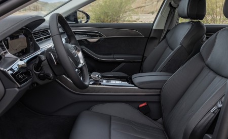 2022 Audi A8 (Color: Firmament Blue; US-Spec) Interior Front Seats Wallpapers 450x275 (71)