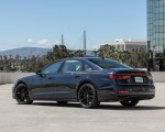 2022 Audi A8 (Color: Firmament Blue; US-Spec) Rear Three-Quarter Wallpapers 150x120