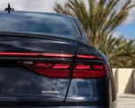 2022 Audi A8 (Color: Firmament Blue; US-Spec) Tail Light Wallpapers 150x120